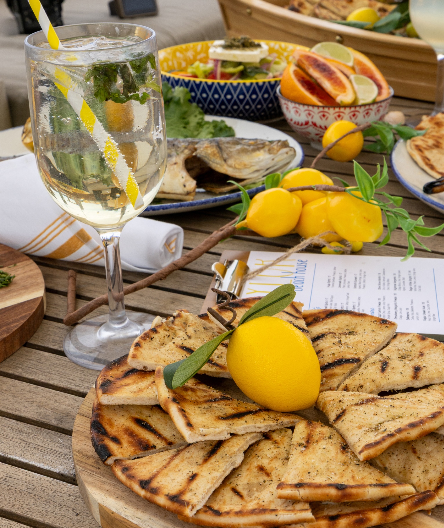 Mediterranean sides and accompaniments