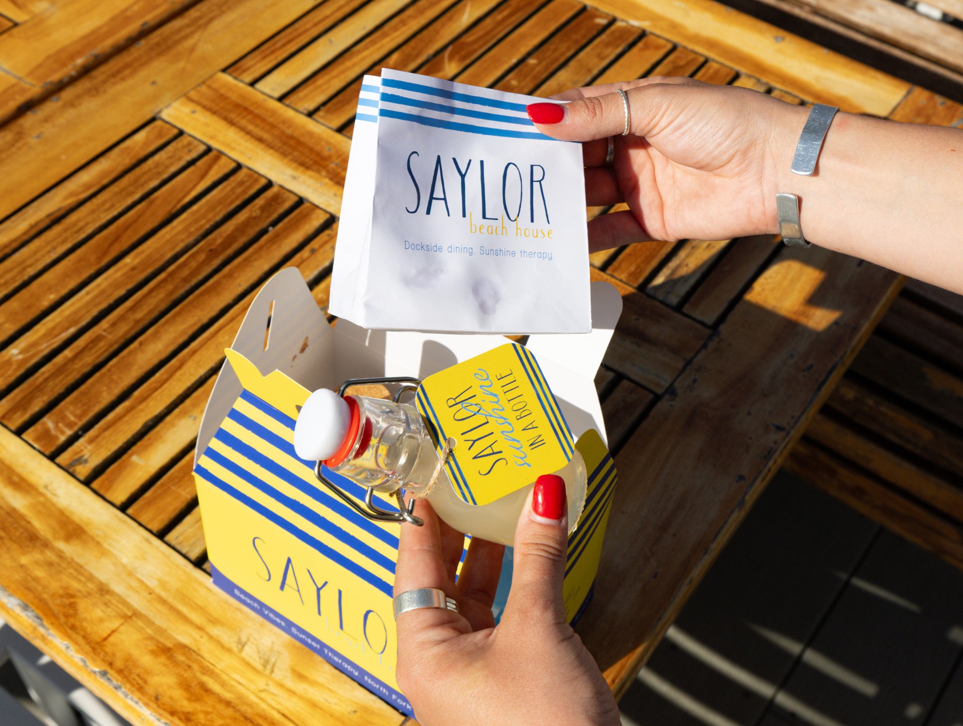 Saylor sunshine in a bottle takeaway gift set
